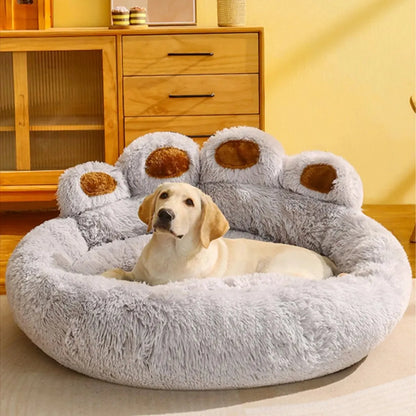 Bear Paw-Shaped Pet Bed