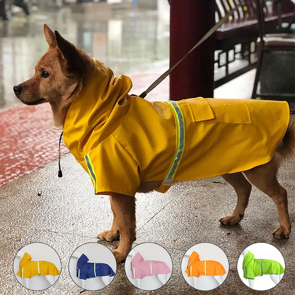 Cloak-Style Dog Raincoa