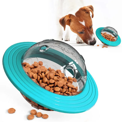 Flying Saucer Slow Feeder & Puzzle Toy