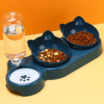 3-in-1 Cat Feeder