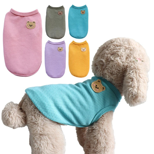 Breathable Waffle Pet T-Shirt