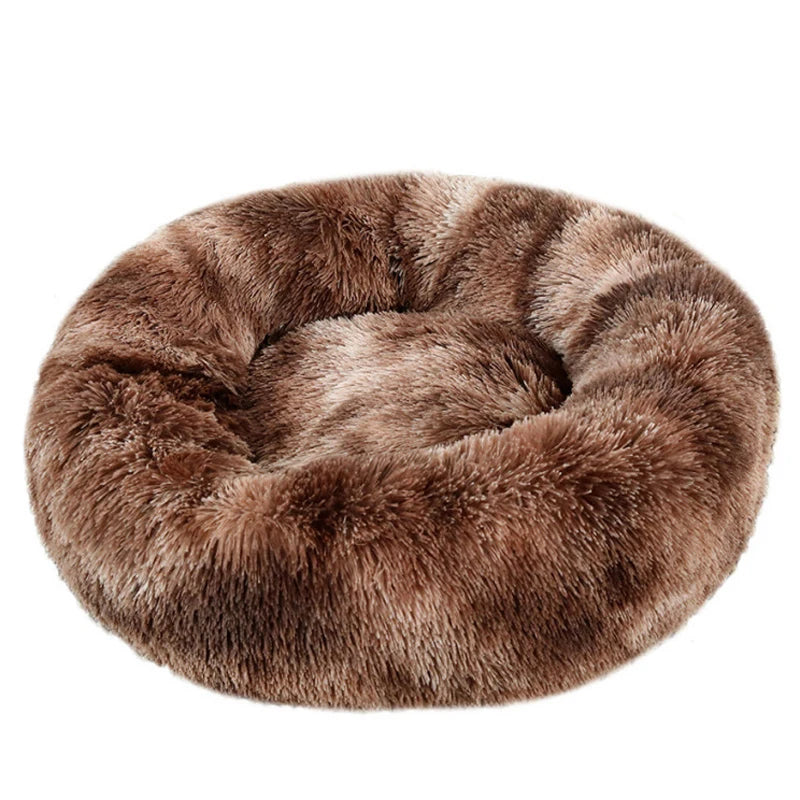 Round Plush Pet Bed