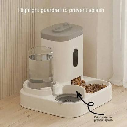 Automatic Feeder & Water Fountain Combo