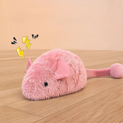 Interactive Plush Mouse Cat Toys