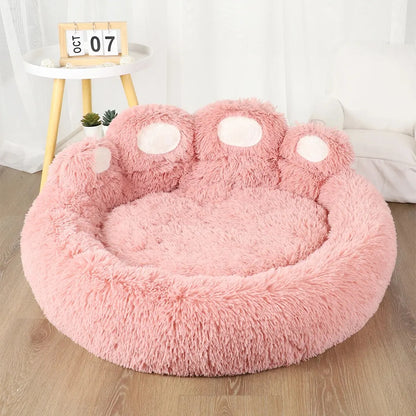 Bear Paw-Shaped Pet Bed