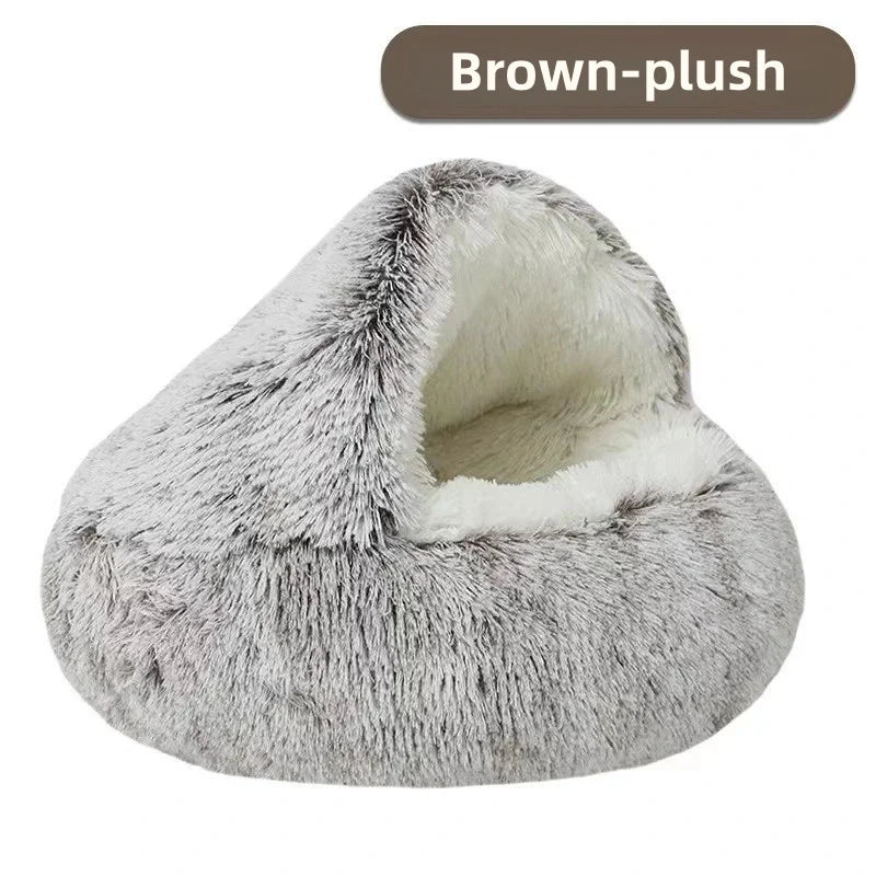Autumn & Winter Plush Pet Nest