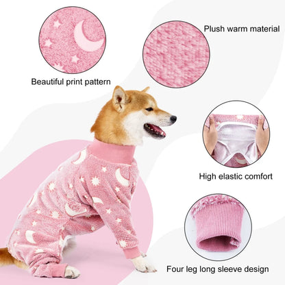 Flannel Dog Pajamas