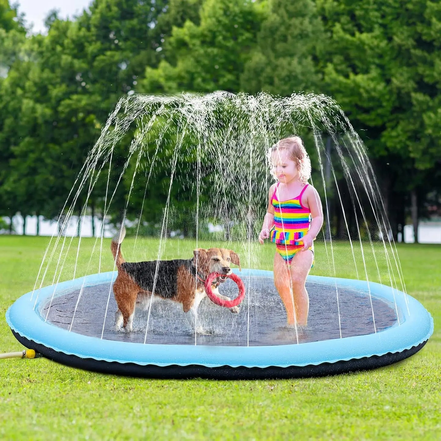 Outdoor Splash Pad for Dogs