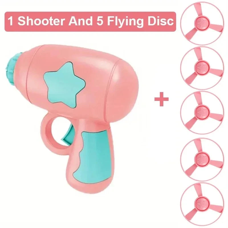 Funny Cat Flying Disc Launcher Toy