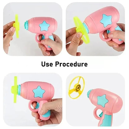 Funny Cat Flying Disc Launcher Toy
