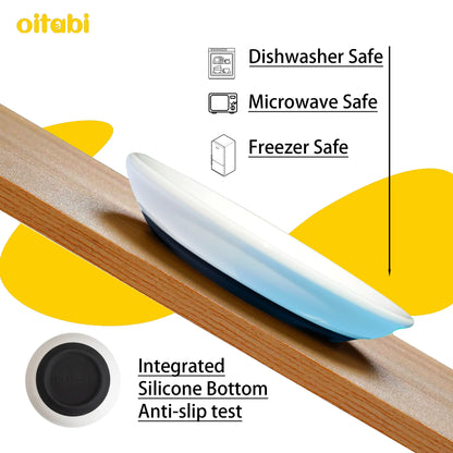 Oitabi No Spill Cat Bowl Set