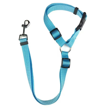Two-in-One Pet Car Seat Belt &amp; Leash